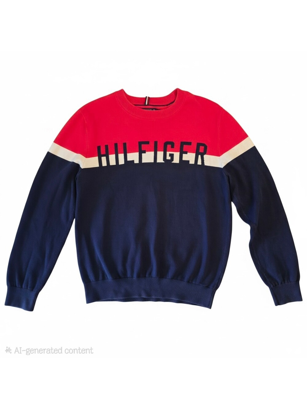 Tommy Hilfiger colorblock crewneck sweater